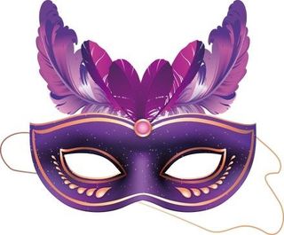 嘉年华面具 PNG免抠