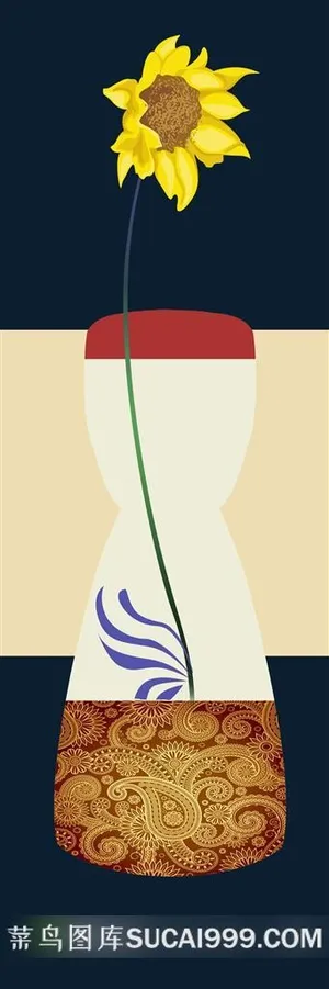 高清花朵装饰画设计素材