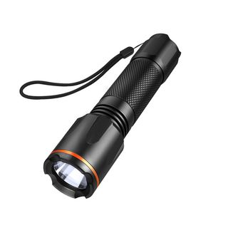 免抠黑色高档手电筒实物图片