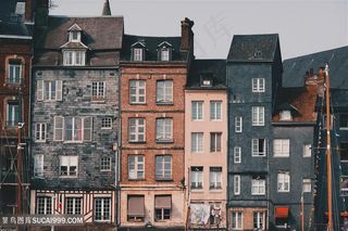 欧洲小镇建筑图片