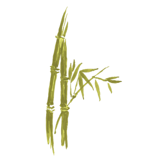 竹子水墨画中国风国画墨水书法竹子画