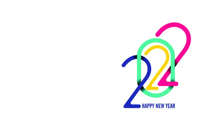 设计 2022 数字 新年 素材eps,ai矢量模版下载