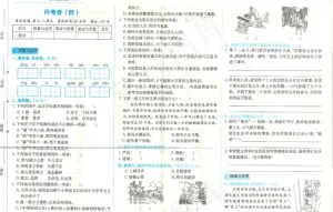 四年级语文第七单元第八单元测试卷考试卷练习题考卷月考