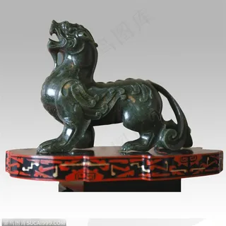 传统青铜器-玉辟邪 传统青铜器-玉辟邪