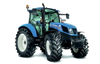 蓝色机械现代农业