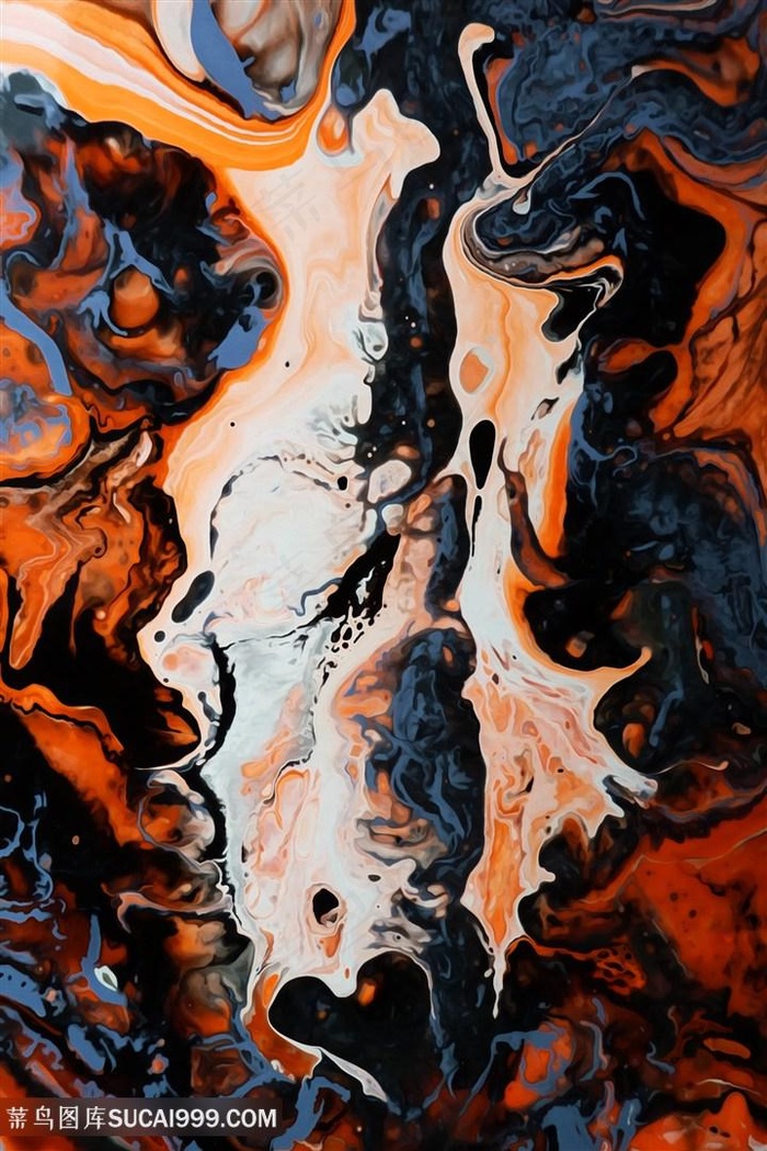 抽象艺术水彩油画挂画