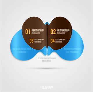 免抠彩色异形标签