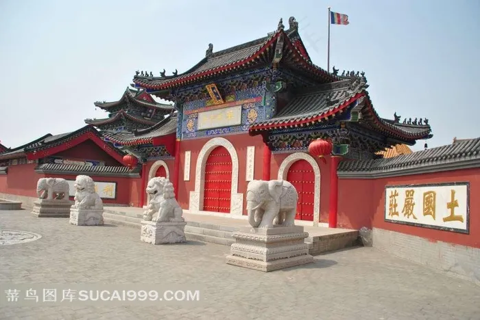 天津药王庙外景照片-古建筑