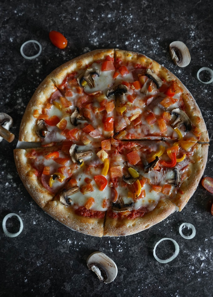 香喷喷披萨图片