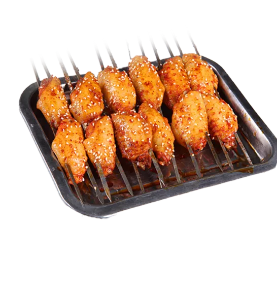 免抠烤翅，烤串，烧烤，鸡肉，美味