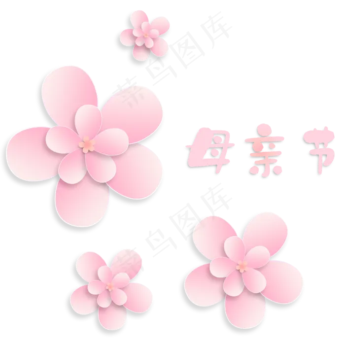 母亲节剪纸 