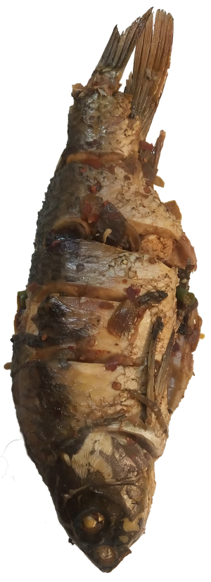 豉汁鱼红烧鱼酱汁鱼免抠摄影元素素材