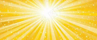 黄色渐变旋转光晕