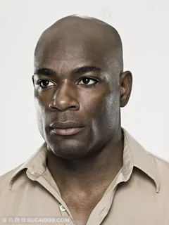 宣传画册广告素材 成熟的外国男性面部特写