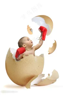 从里面打碎蛋壳的小孩 从里面打碎蛋壳的小孩