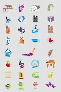 AI矢量几何图形图标