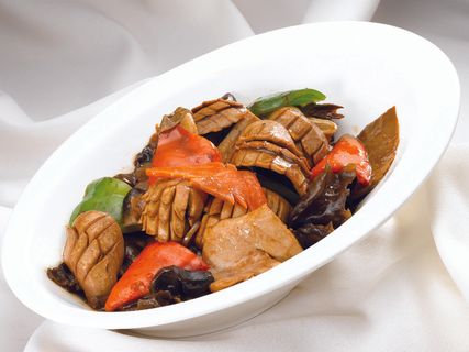 CXC01068干笋木耳炒腰花