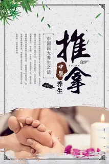 中医推拿挂画 中医推拿挂画