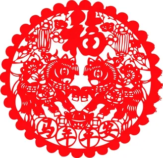马年剪纸图片 马年剪纸图片