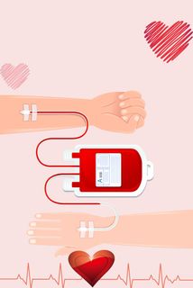 红色公益爱心慈善活动宣传海报展板背景图片PSD分层设计素材模板