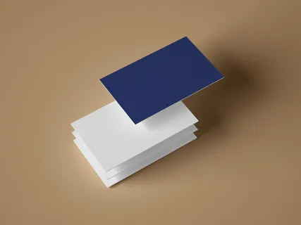 光影一堆高级感名片样机