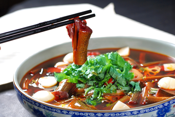 XTS030江湖--藿香土鳝鱼