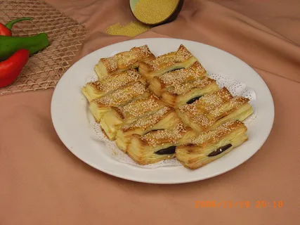 千层豆沙派 千层豆沙派