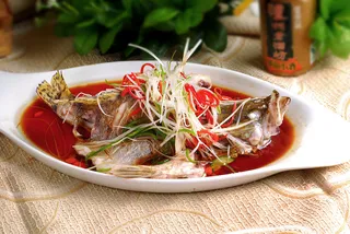 美食清蒸桂鱼