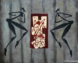 艺术人物唯美插画