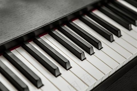 创意钢琴键盘图片