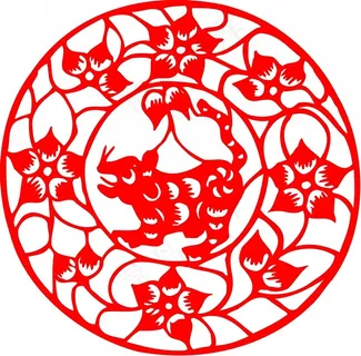 剪纸鼠素材图片 剪纸鼠素材图片