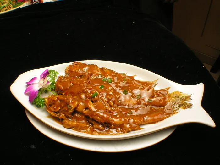 粤菜1404酱汁小黄鱼