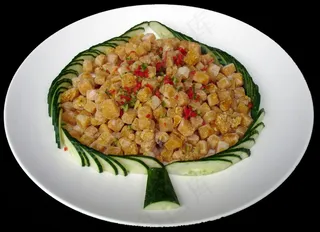 0657咸蛋黄炒南瓜