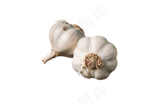 大蒜白色大蒜免扣素材