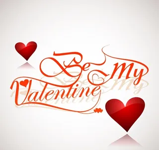 2.14情人节红心玫瑰背景