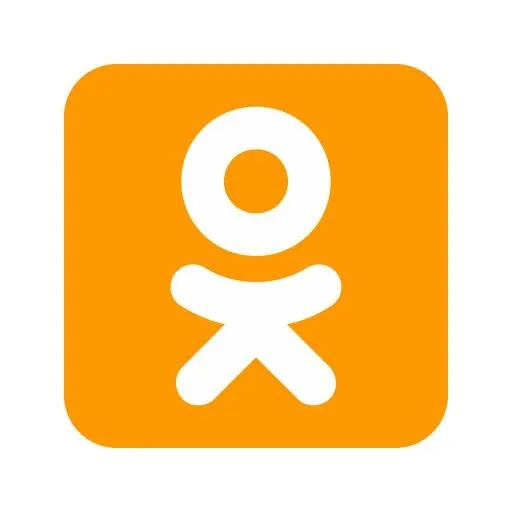 Odnoklassniki 标志 PNG免抠(1600x1600)