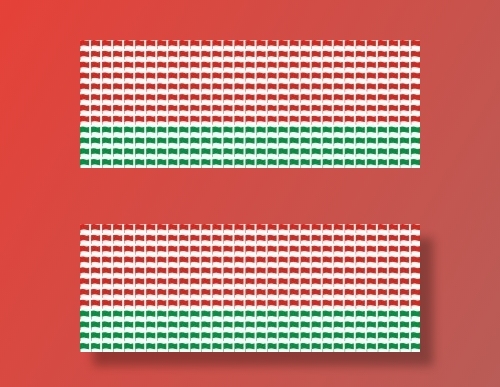 小红旗即时贴刻字