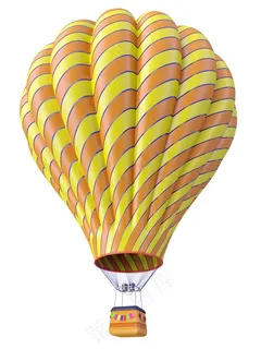 美丽的热气球设计素材图片