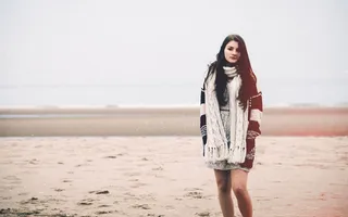 高清外国性感沙滩美女