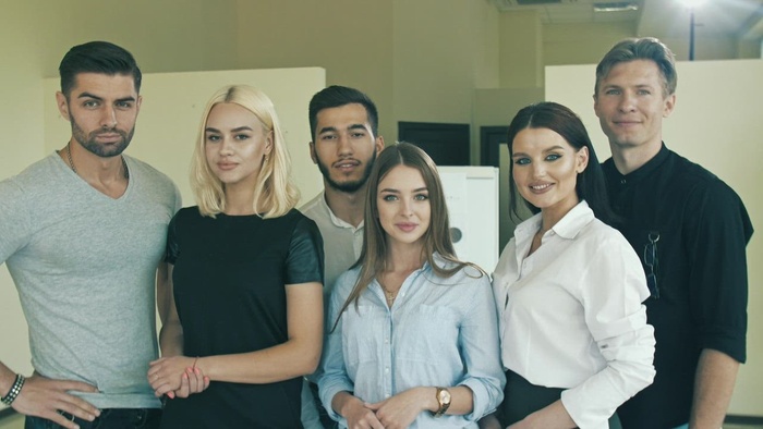 年轻的企业家，肖像