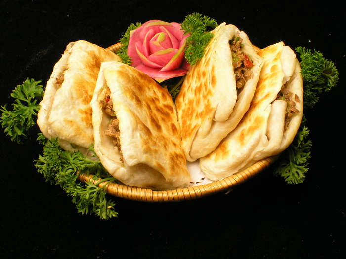 乡村肉夹馍
