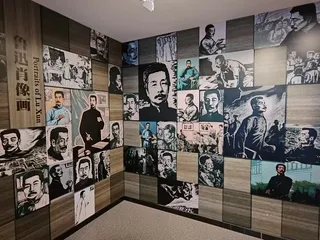 灰色抽象风建军节激进展