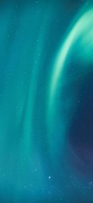绿色极光壁纸图片