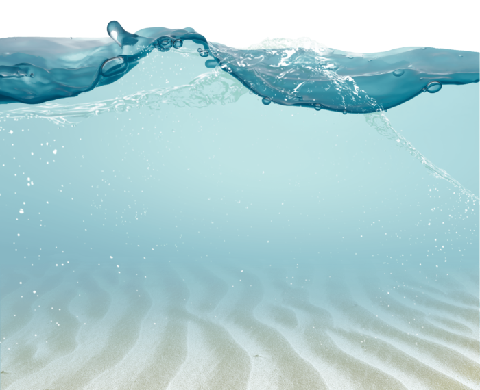 浪花水花水素材设计元素蓝色水里