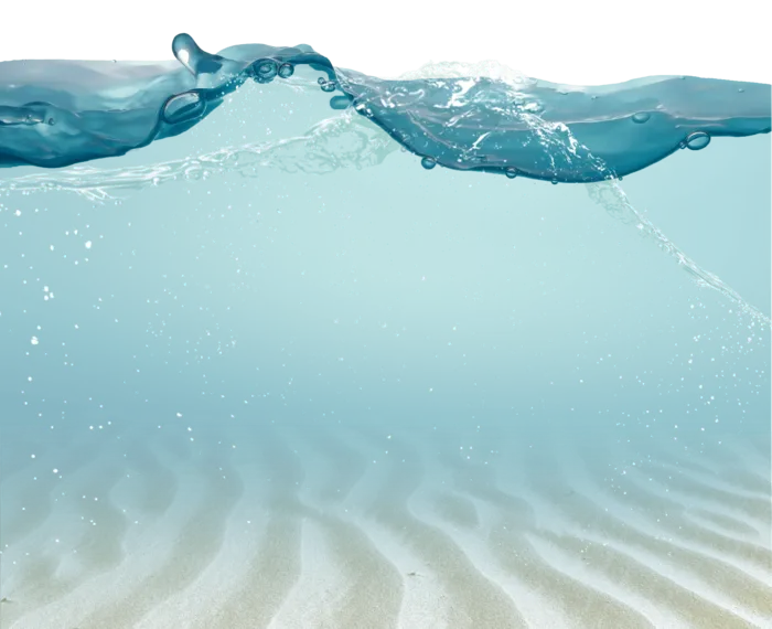 浪花水花水素材设计元素蓝色水里