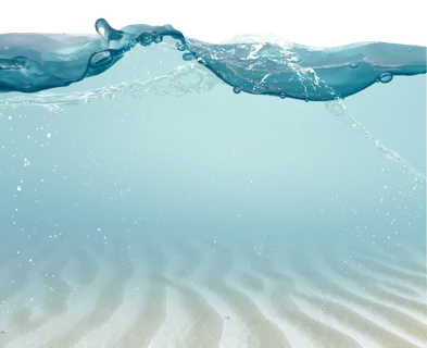 浪花水花水素材设计元素蓝色水里