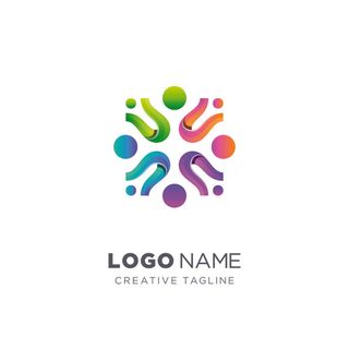 图标识标志公司字母企业商标品牌LOGO设计素材矢量模板