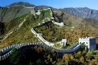 中国万里长城摄影图片