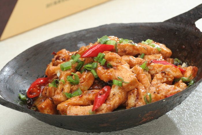干锅糯米豆腐