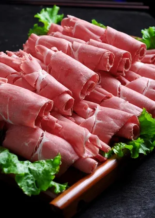 火锅配菜肉片肉类荤类羊肉牛肉肥牛肥羊